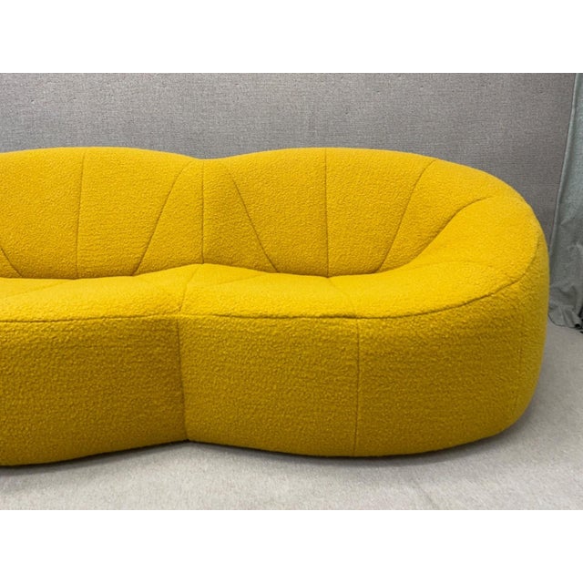 Yellow Pumpkin 3-Seater Sofa by Pierre Paulin for Ligne Roset For Sale - Image 5 of 18