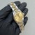 Metal Vintage Rolex Oyster Perpetual 6551 Two Tone 18k Gold Champagne Dial 31mm Watch For Sale - Image 7 of 9
