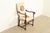Berkey & Gay Berkey & Gay Style Antique English Jacobean Carved Walnut Library Chair, Circa 1900 For Sale - Image 4 of 14