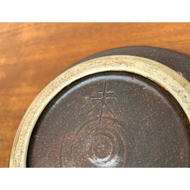 Mid-Century German Studio Pottery Bowl and Cover from Till Sudeck, 1960s For Sale - Image 16 of 18