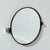 Round Space Age Pivot Mirror in Smoked Acrylic from Allibert, France, 1970s For Sale - Image 9 of 11