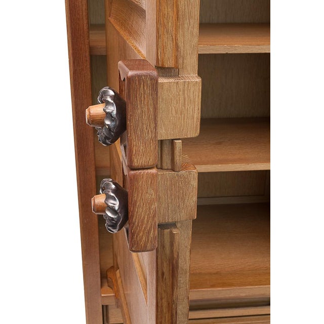 Cabinet by Guillerme Et Chambron, 1950s For Sale - Image 6 of 18