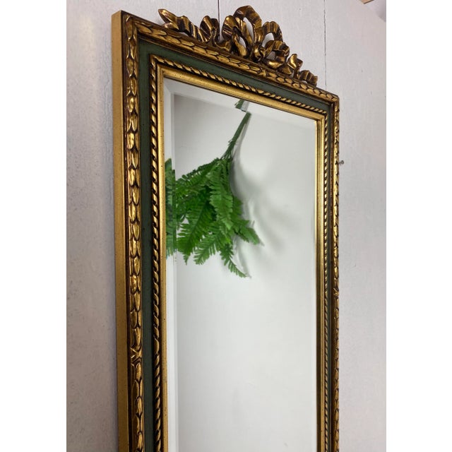 1970s Gold and Green Mirror from Deknudt, 1970s For Sale - Image 5 of 16