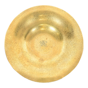 Tiffany Studios New York Bronze Doré Plate or Shallow Bowl