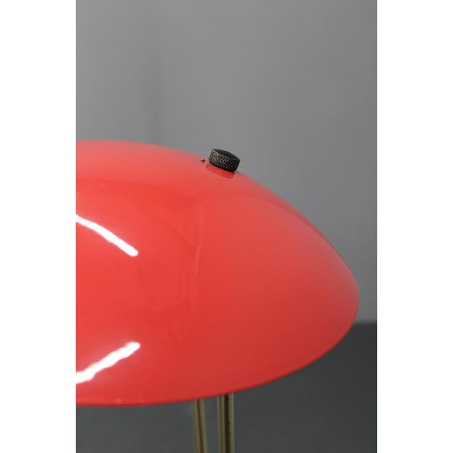 Metal Mid-Century Modern Floor Lamp, Czechoslovakia, 1970s For Sale - Image 7 of 13