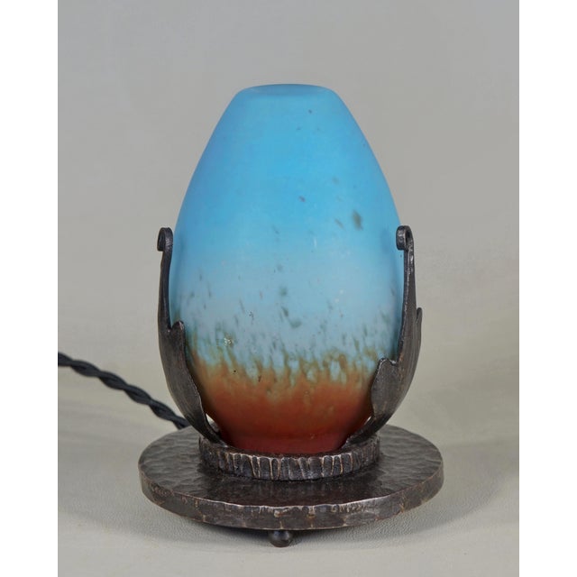 Art Deco French Art Deco Night Lamp Incense Burner by Robj 1920s France For Sale - Image 3 of 12