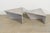Postmodern Italian Granite Triangular Side Tables, Pair For Sale In South Bend - Image 6 of 8