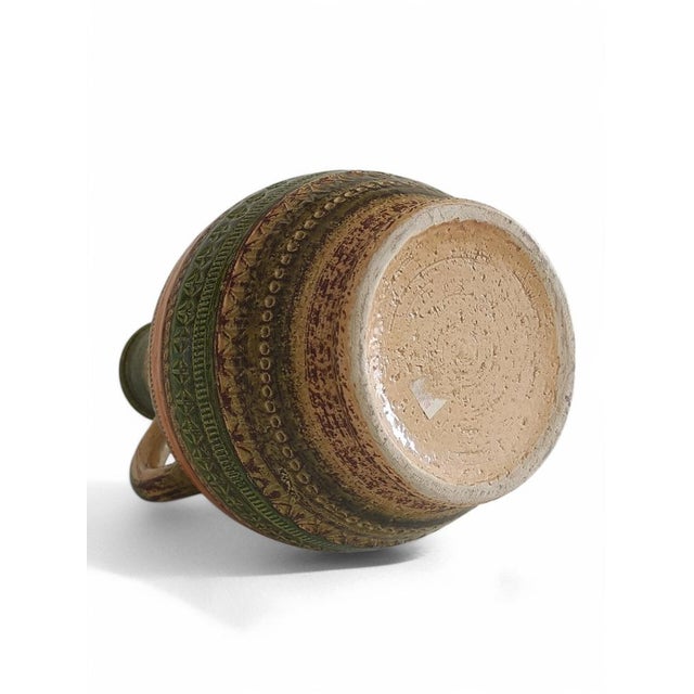 Large Italian Italian Ceramic Vase/Pitcher by Aldo Londi for Bitossi, 1960s For Sale - Image 14 of 15