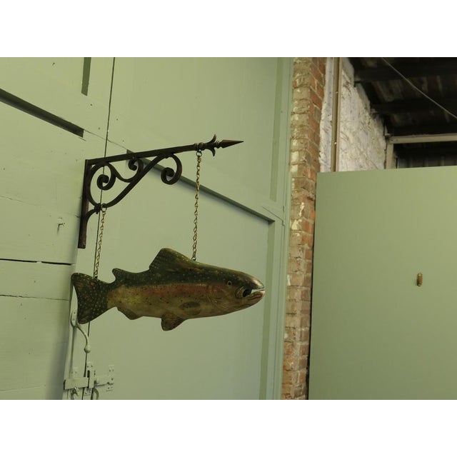 1960s Fish Trade Sign, 1960 For Sale - Image 5 of 8