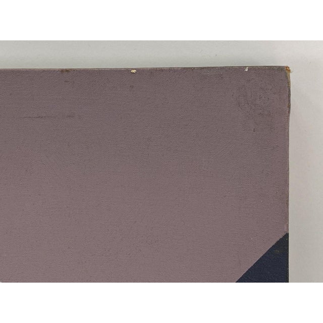 Abstract 1970s Large Abstract O/C Painting For Sale - Image 3 of 7