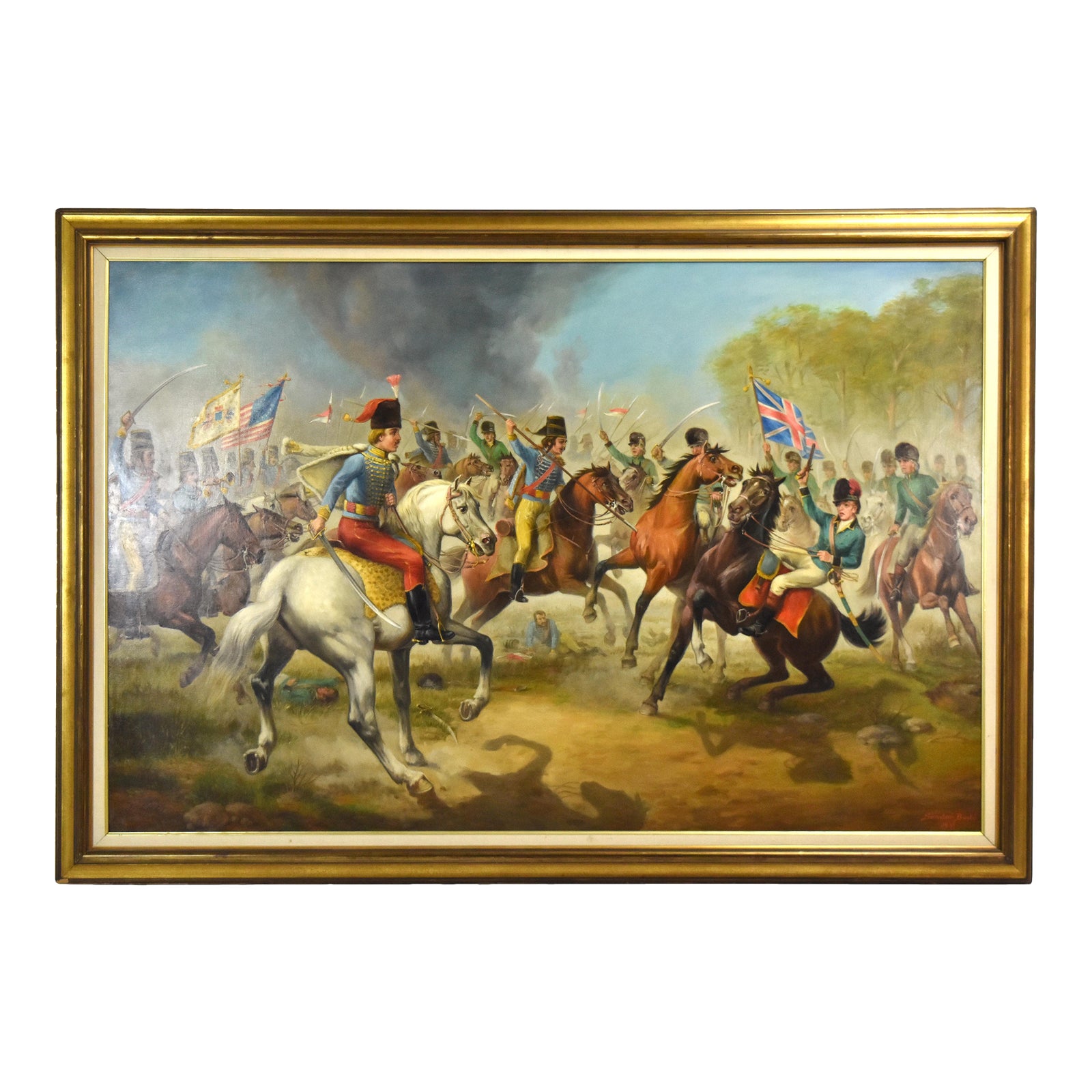 Bodo Revolutionary War Hussars vs. Tarleton’s Loyalist Yorktown Battle