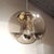Peill & Putzler Smoked Glass Hanging Light by Peill & Putzler, 1970 For Sale - Image 4 of 6