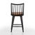 Wood Four Hands Lewis Windsor Counter Stool - Whiskey Saddle and Black Oak For Sale - Image 7 of 11