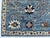 Cornflower Blue Cornflower Blue Oushak Rug 8x10 For Sale - Image 8 of 9