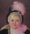 Victorian Antique Oil Portrait Painting of a Little Girl by Josephine Bradstreet For Sale - Image 3 of 7