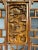 Six-Panel Teak Asian, Early 20th Century Folding Screen / Room Divider For Sale - Image 10 of 12