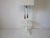 Tommi Parzinger Tommi Parzinger Marble and Painted Wood Floor Lamp For Sale - Image 4 of 11