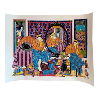1970s Estelle Ginsburg Limited Edition Print Klimt For Sale