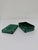 Glass Malachite Glass Ashtray and Cigarette Holder, 1960s For Sale - Image 7 of 12