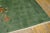 Asparagus 1930s Green Open Floral Antique Chinese Art Deco Carpet 8' 7" X 11' 4" Knotted Pile Wool Rug For Sale - Image 8 of 12