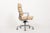 Early 21st Century Eames Herman Miller Tall Tan Leather Office Chair Aluminum Group For Sale - Image 5 of 13