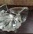 20th Century Pair of Pressed Glass Nautilus Shell Bookends or Flower Vases For Sale - Image 13 of 13