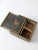 Wood Vintage Painted Wooden Slide Top Box For Sale - Image 7 of 10