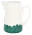 Lisbon Green Brushstroke Pitcher For Sale