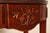 Custom Mahogany Inlaid Demilune Console Table For Sale - Image 11 of 18