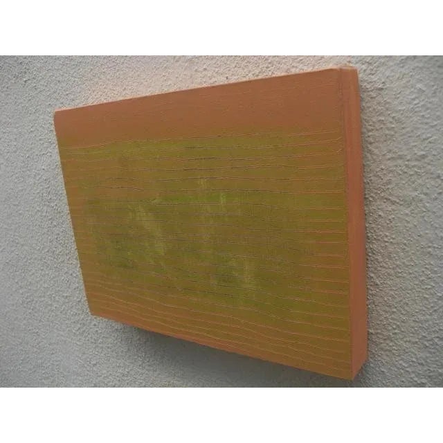 Abstract 2001 "New Fields" Abstract Painting by June Phelps For Sale - Image 3 of 7