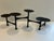 Contemporary Vintage Mid Century Expandable Atomic Pillar Candelabra For Sale - Image 3 of 3