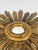 Gilded Wood Sun Mirror For Sale - Image 5 of 17