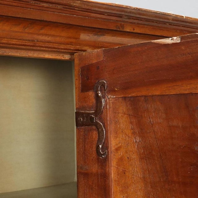 Antique Baroque Walnut Cabinet, 1700s For Sale - Image 6 of 11