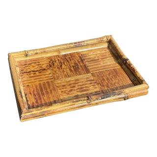 Bamboo Catchall Valet Tray For Sale
