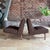 Brown Pair of Custom Made Mid-Century Modern Dunbar Style Slipper Chairs For Sale - Image 8 of 11