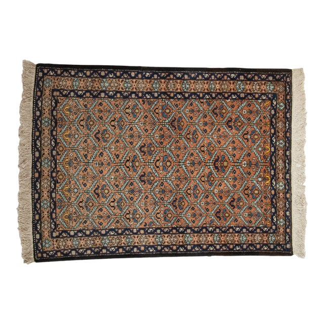 Vintage Ardebil Rug - 4'4" X 6' For Sale