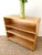 1950s Vintage Mid-Century Modern Heywood Wakefield 3 Shelf Bookcase / Bookshelf in Wheat For Sale - Image 5 of 11