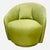 This is a pair of coordinating lounge chairs, one Parsons, one swivel. We thought it would be fun to take two differently...