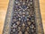 Textile Antique Persian Tabriz Rug, Hand-Knotted Wool & Silk, Allover Floral Pattern, Navy & Tan, 6x10 For Sale - Image 7 of 13