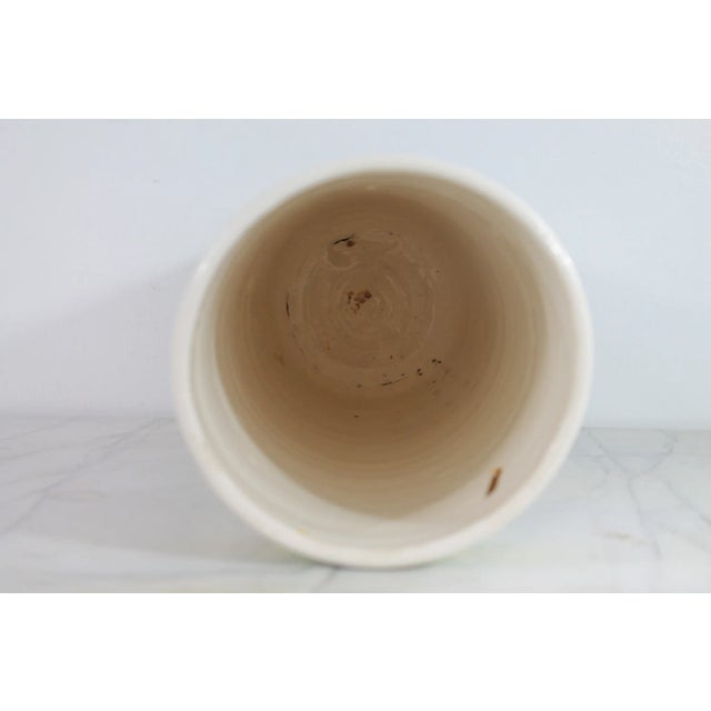 Mid 20th Century Vintage Hand Painted Umbrella Stand - Made in Spain For Sale - Image 5 of 9