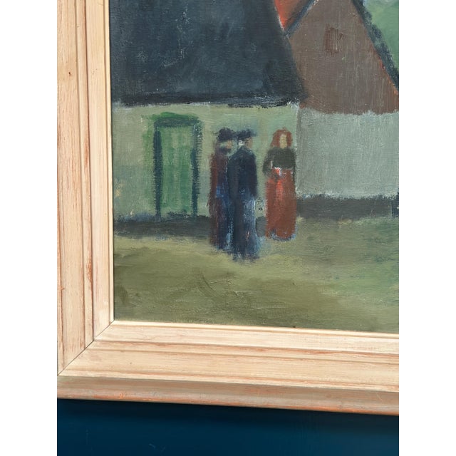 Fabian Lundqvist, Village, 1944, Oil on Canvas, Framed For Sale - Image 15 of 18