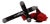 Wooden Cross with Silver Applications and Jesus Crucified with Red Fabric For Sale
