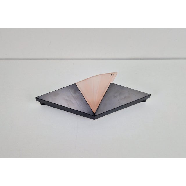 Postmodern G2 Vetri Murano Glass & Metal Wall Lamp from Vetri Murano, Italy, 1980s For Sale - Image 9 of 18