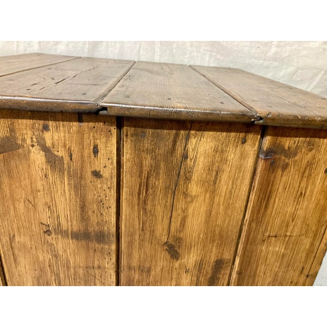 Wood 19th Century English Pine Cupboard For Sale - Image 7 of 9