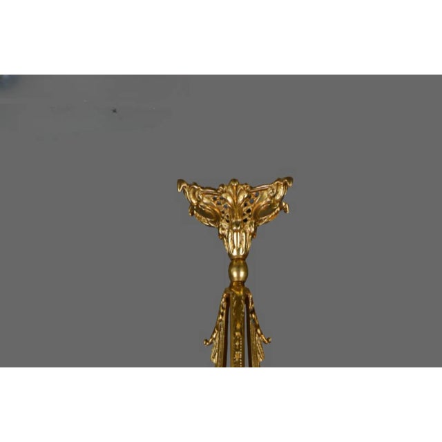 Bronze 1980 French Louis XVI Bronze Crystal Chandelier – 16 Lights For Sale - Image 8 of 15