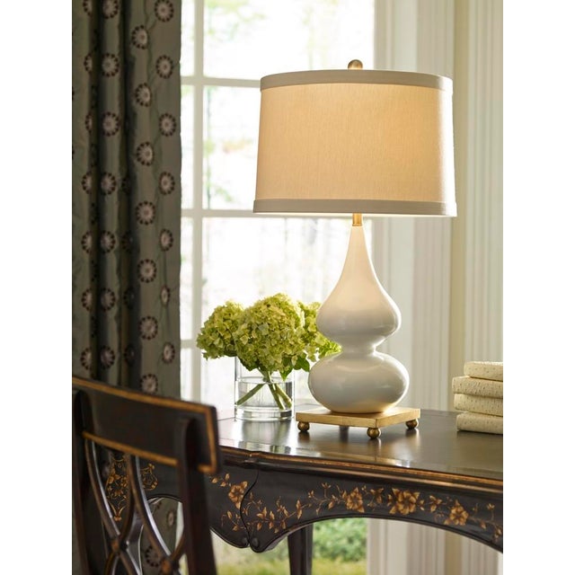 Contemporary Wildwood Whitney Table Lamp - Snow For Sale - Image 3 of 7