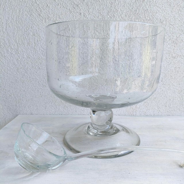 Glass Biot Cocktail Glass, 1970s For Sale - Image 7 of 7