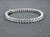 Metal 10.30 Ct Oval Cut Tennis Bracelet For Sale - Image 7 of 9