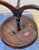 Vintage Traditional Mahogany Round Drum Table W/ Lions Head Pulls For Sale - Image 13 of 13