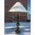 Brass Solid Brass Bulbous Table Lamp With Shade From Westwood For Sale - Image 8 of 14